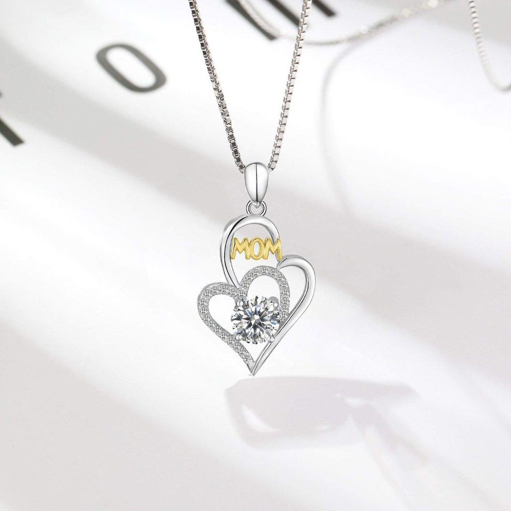 🌟HP🌟Beautiful “Mom” 925 Necklace - Picture 9 of 12
